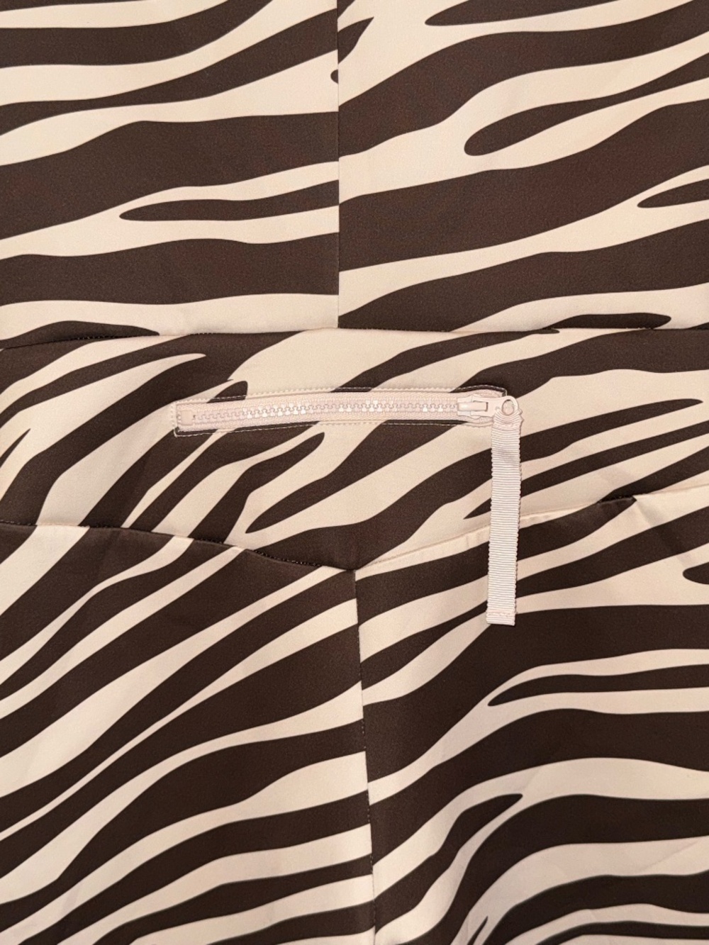 Cynthia Rowley zebra one piece ski suit Medium M - Picture 7 of 10